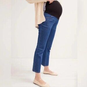 Hatch Women's Straight Leg Jeans - Blue